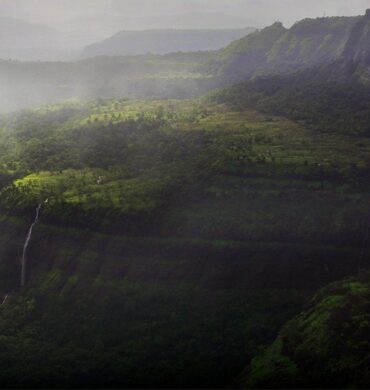 Breathtaking views from Tiger's Leap, where nature meets adventure in Lonavala..